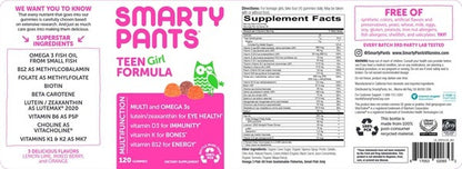 Teen Girl Complete SmartyPants Vitamins