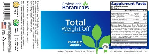 Total Weight Off Professional Botanicals