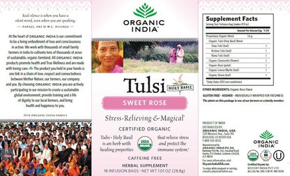 Tulsi Sweet Rose Organic India