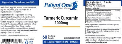 Turmeric Curcumin 1000 mg Patient One