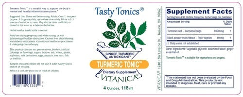 Turmeric Tonic Vitanica
