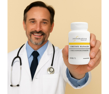 How to choose the right cortisol supplement — doctor suggesting Integrative Cortisol Manager for stress hormone support.