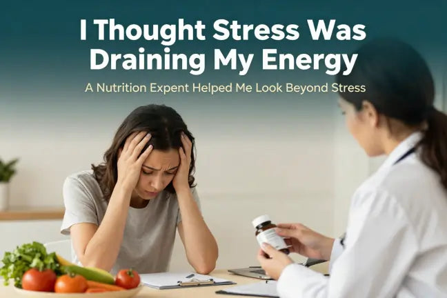 I Thought Stress Was Draining My Energy—A Nutrition Expert Helped Me Look Beyond Stress