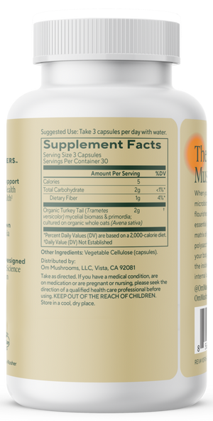 Turkey Tail Mushroom Superfood Capsules