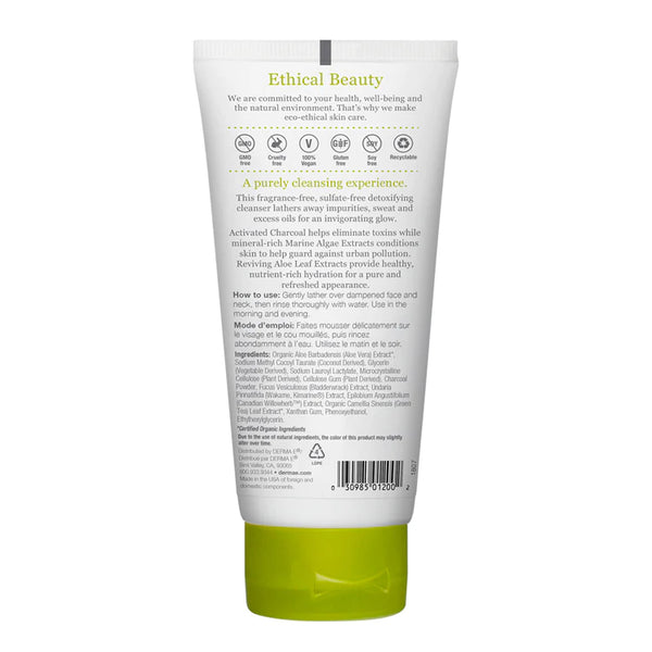 Purifying Gel Cleanser DermaE Natural Bodycare