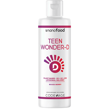 CodeAge Nanofood Teen Wonder-D Mixed Berry - Formulated for Teenage Boys and Girls