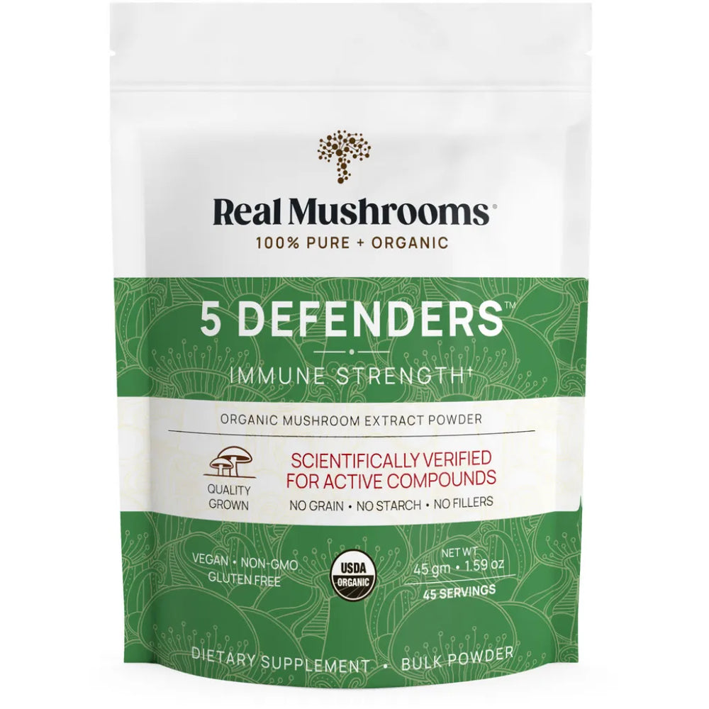 5 Defenders Mushroom Extract Blend Powder