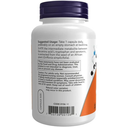 5-HTP 100 mg NOW About