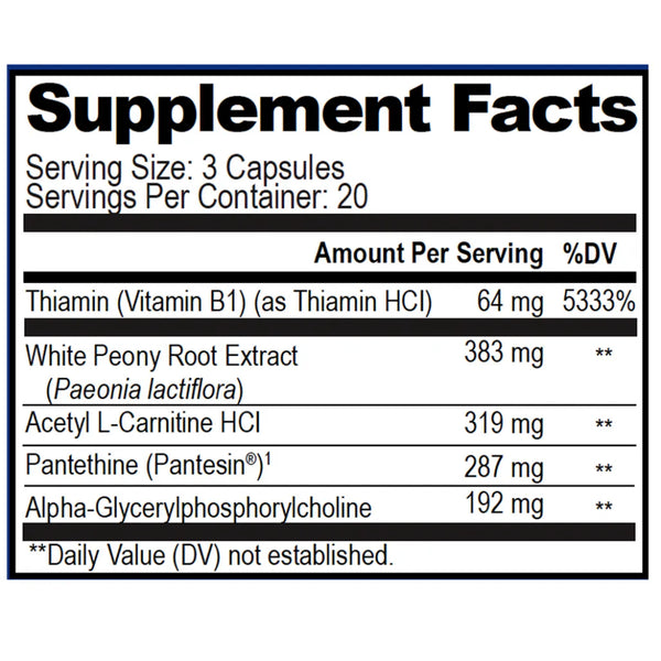 Acetylcholine Brain Food Natural Stacks