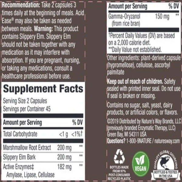 Acid Ease Natures way