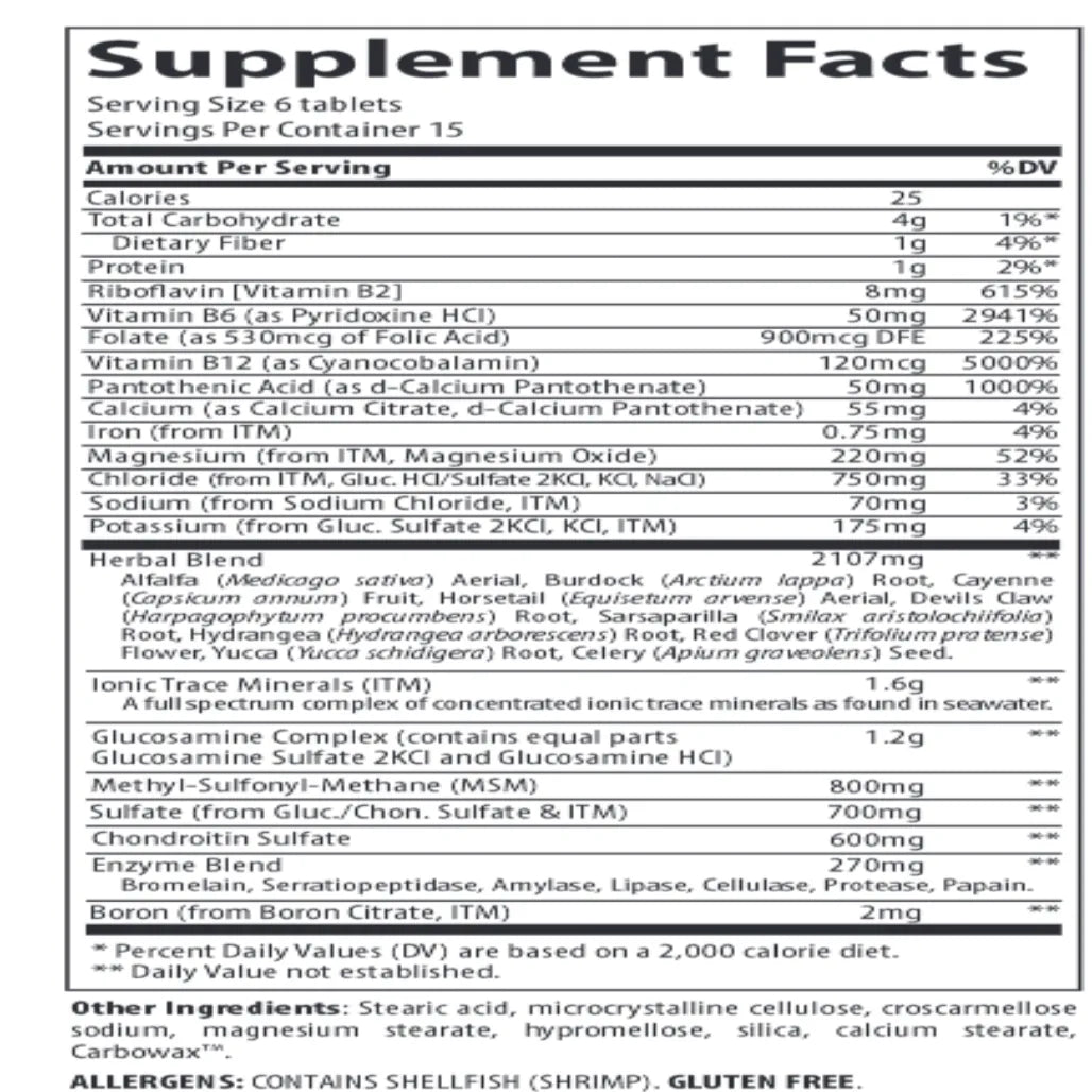 ActivJoint Platinum Trace Minerals Research