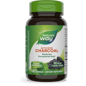 Activated Charcoal 560 mg Natures way