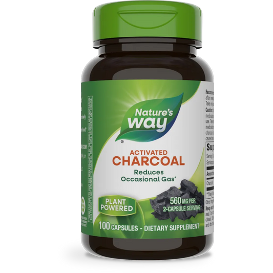 Activated Charcoal 560 mg Natures way