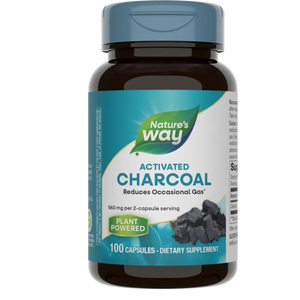 Activated Charcoal 560 mg Natures way