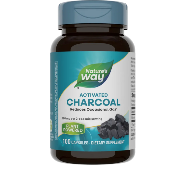 Activated Charcoal 560 mg Natures way