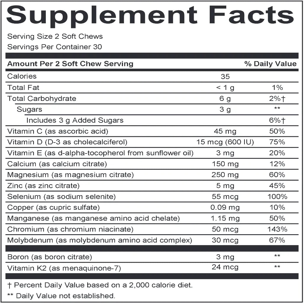 Adult Mineral Complete SmartyPants Vitamins