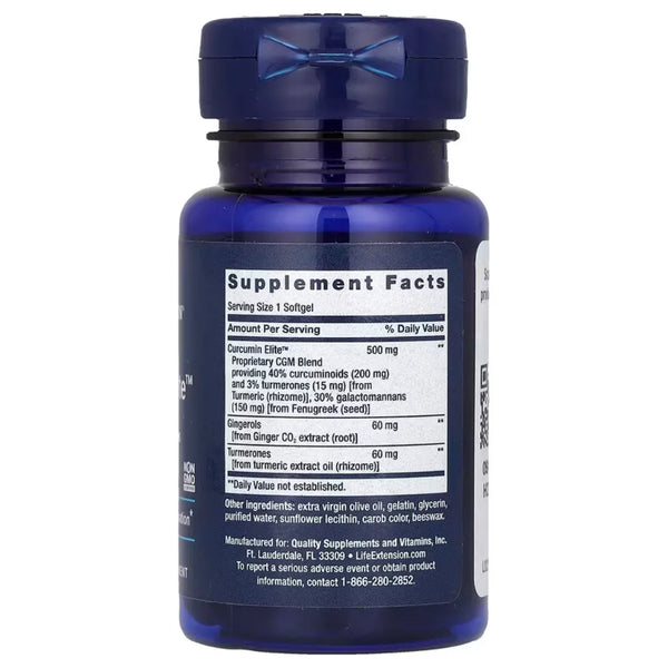 Advanced Curcumin Elite by Life Extension at Nutriessential.com