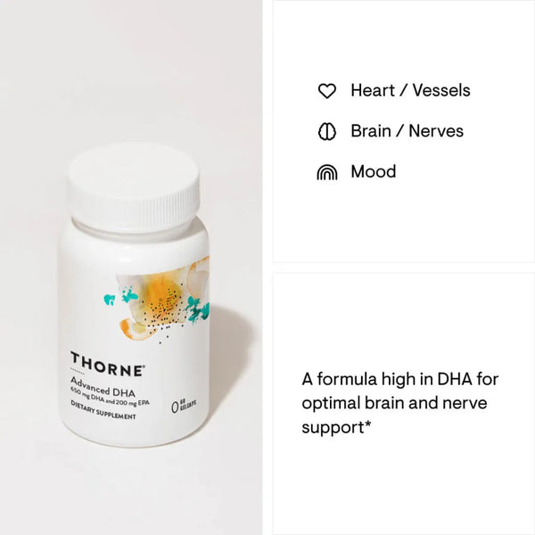 Thorne Advanced DHA For Brain Health