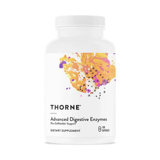 Thorne Advanced Digestive Enzymes - 180 Capsules | Digestive Support 