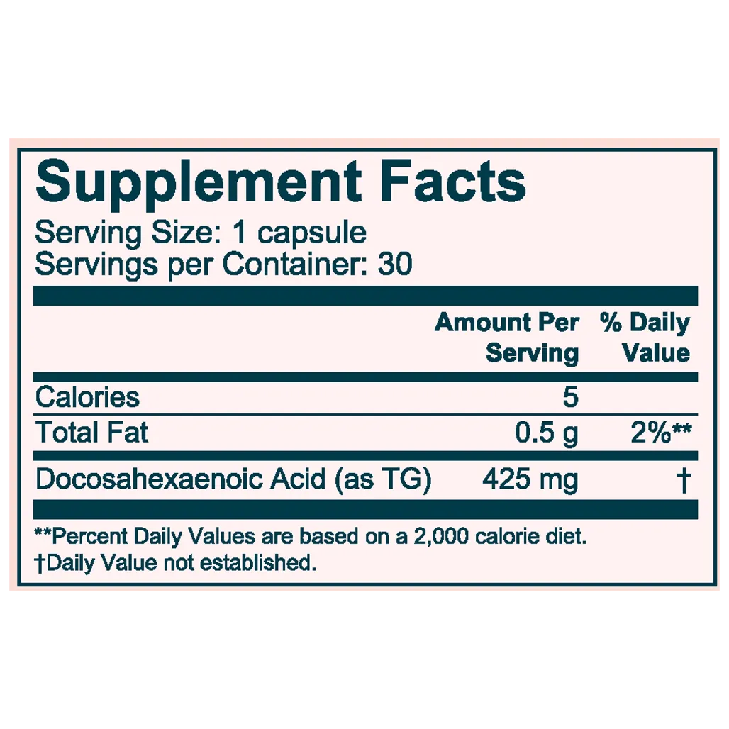 Advanced Nutrition Omega 3 DHA Genate