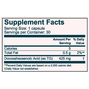 Advanced Nutrition Omega 3 DHA Genate