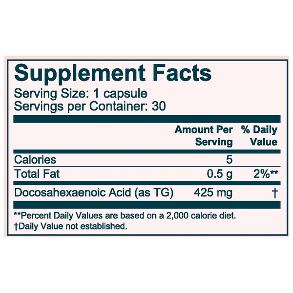 Advanced Nutrition Omega 3 DHA Genate