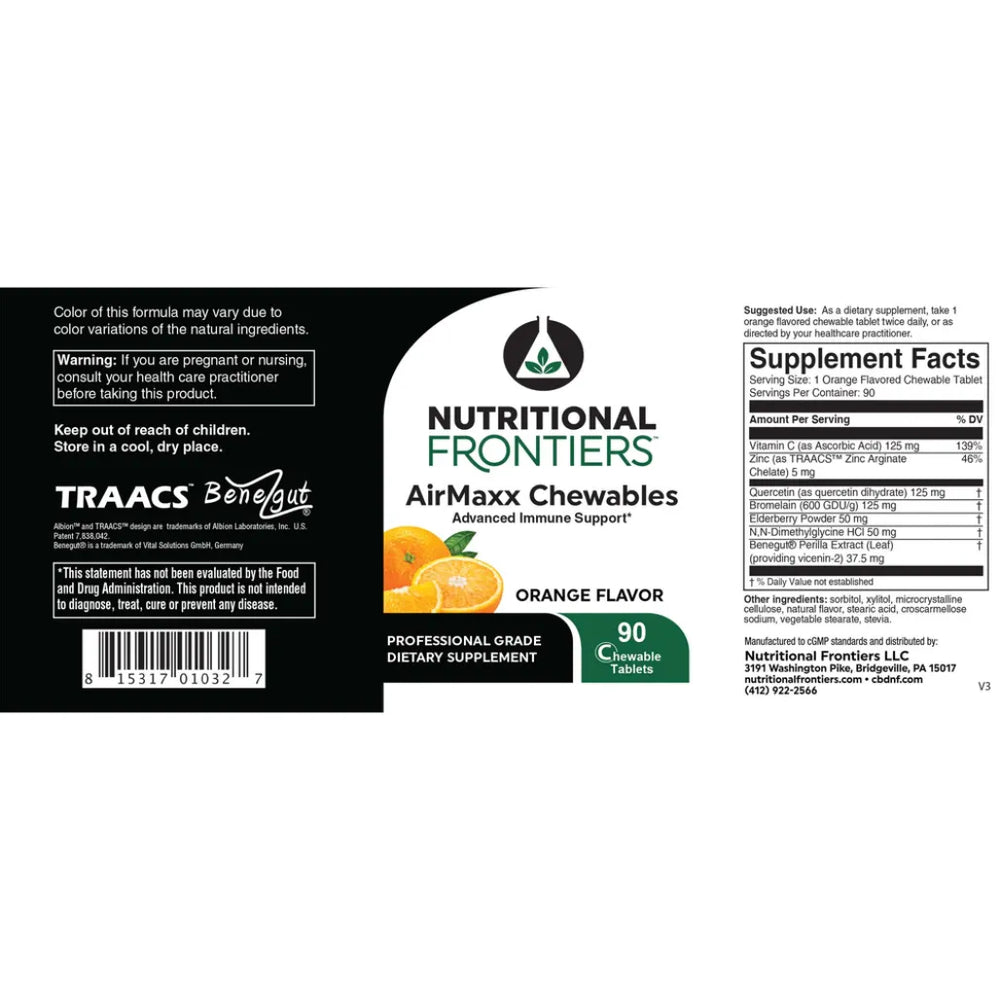 AirMaxx Chewable by Nutritional Frontiers