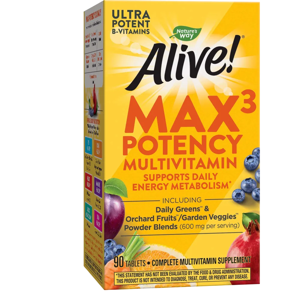 Alive! Max3 Potency Multivitamin
