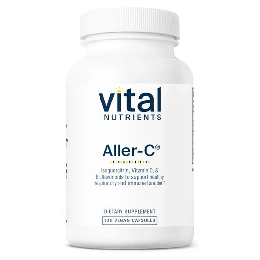 Vital Nutrients Aller-C 100 vegcaps Dietary Supplement - Helps Maintain Normal Respiratory and Sinus Function