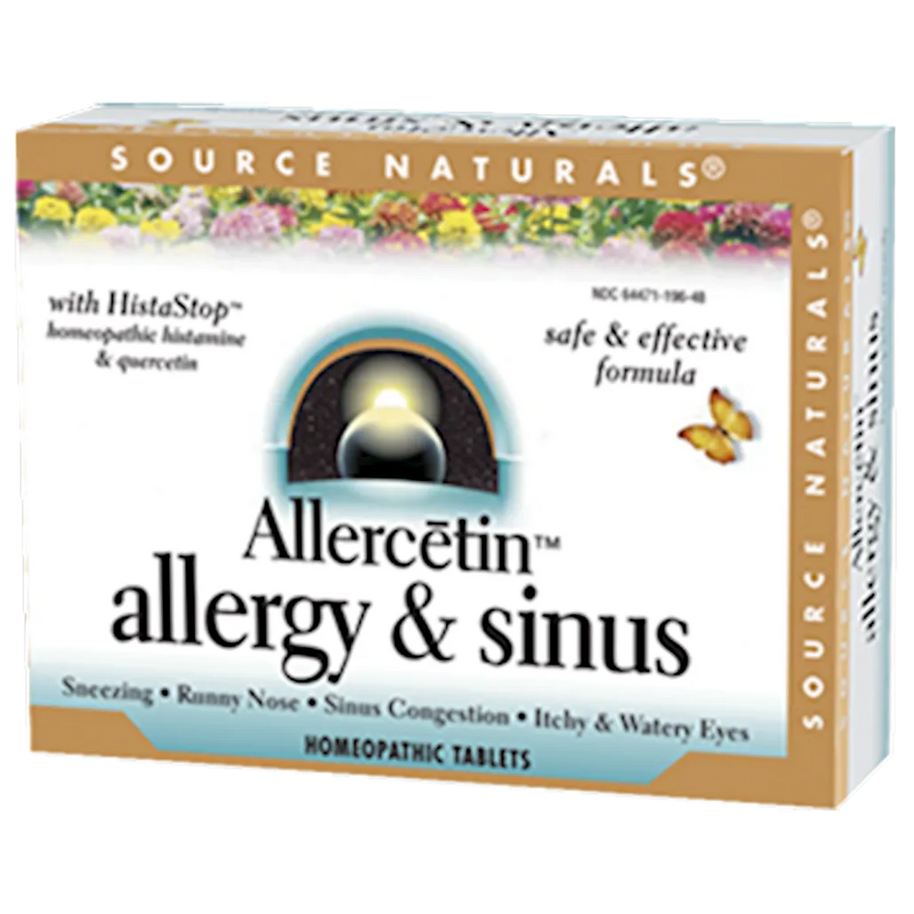Allercetin Allergy & Sinus Source Naturals