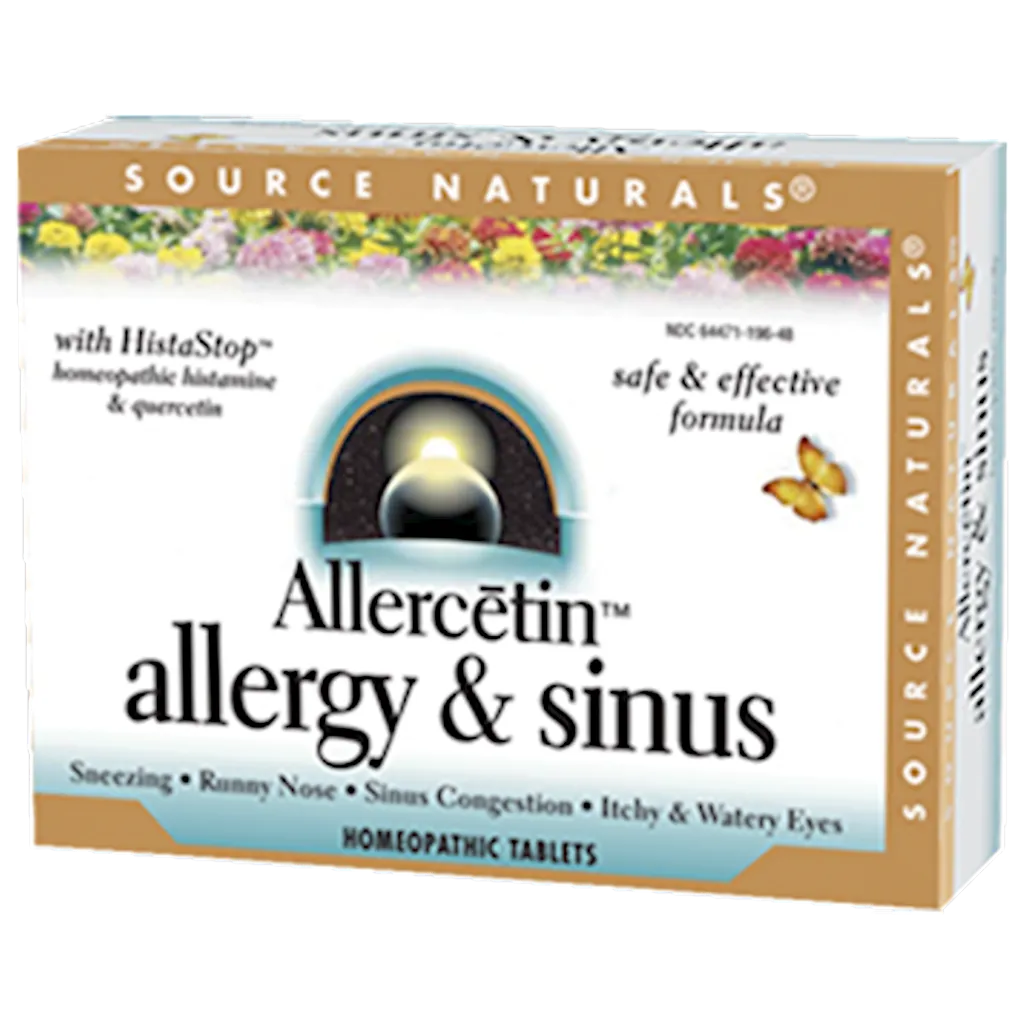 Allercetin Allergy & Sinus Source Naturals