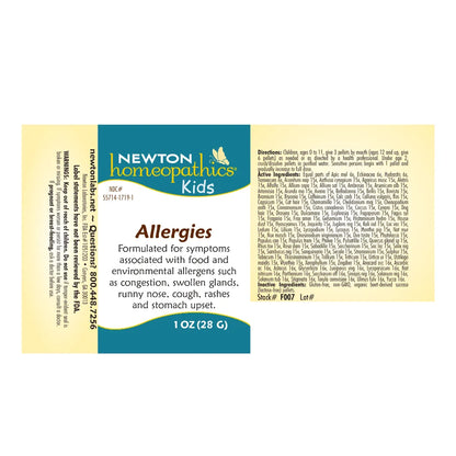 Allergies Kids Pellets Newton Pro