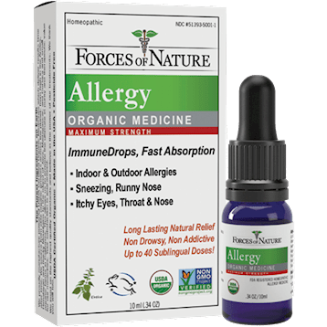 Allergy Maximum Strength Org by Forces of Nature at Nutriessential.com
