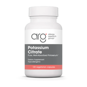 Allergy Research Group Potassium Citrate 99mg - 120 Vegcaps