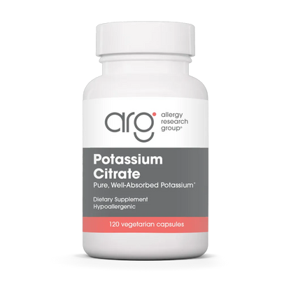 Allergy Research Group Potassium Citrate 99mg - 120 Vegcaps