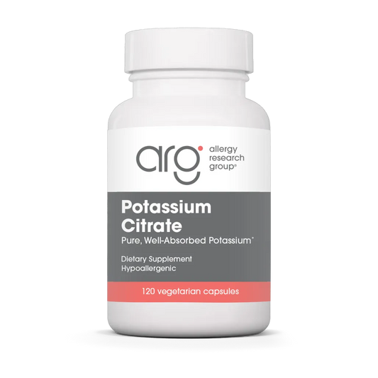 Allergy Research Group Potassium Citrate 99mg - 120 Vegcaps