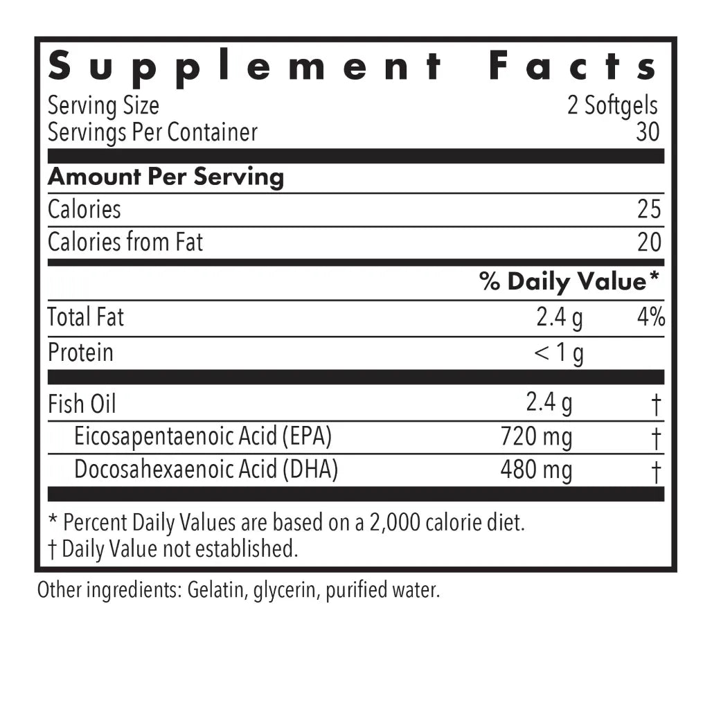 Allergy Research Group Super EPA - 60 Softgels