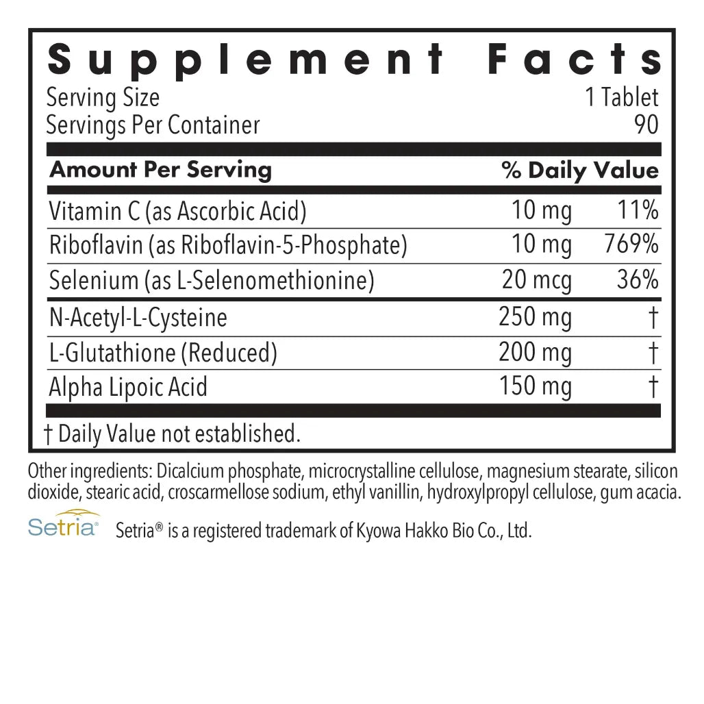 Allergy Research Group ThioDox - 90 tabs