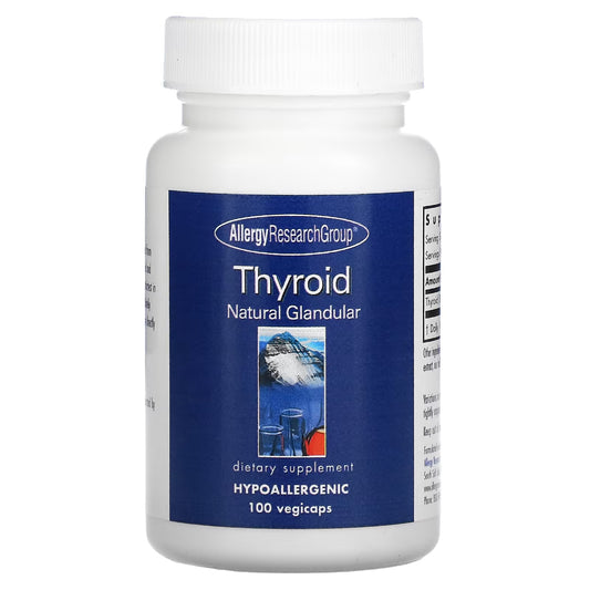 Thyroid - Natural Grandular 100 veg capsby Allergy Research