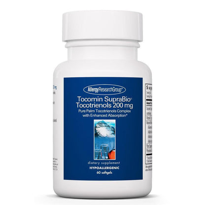 Allergy Research Group Tocomin SupraBio Tocotrienols 200 mg - 60 Softgels