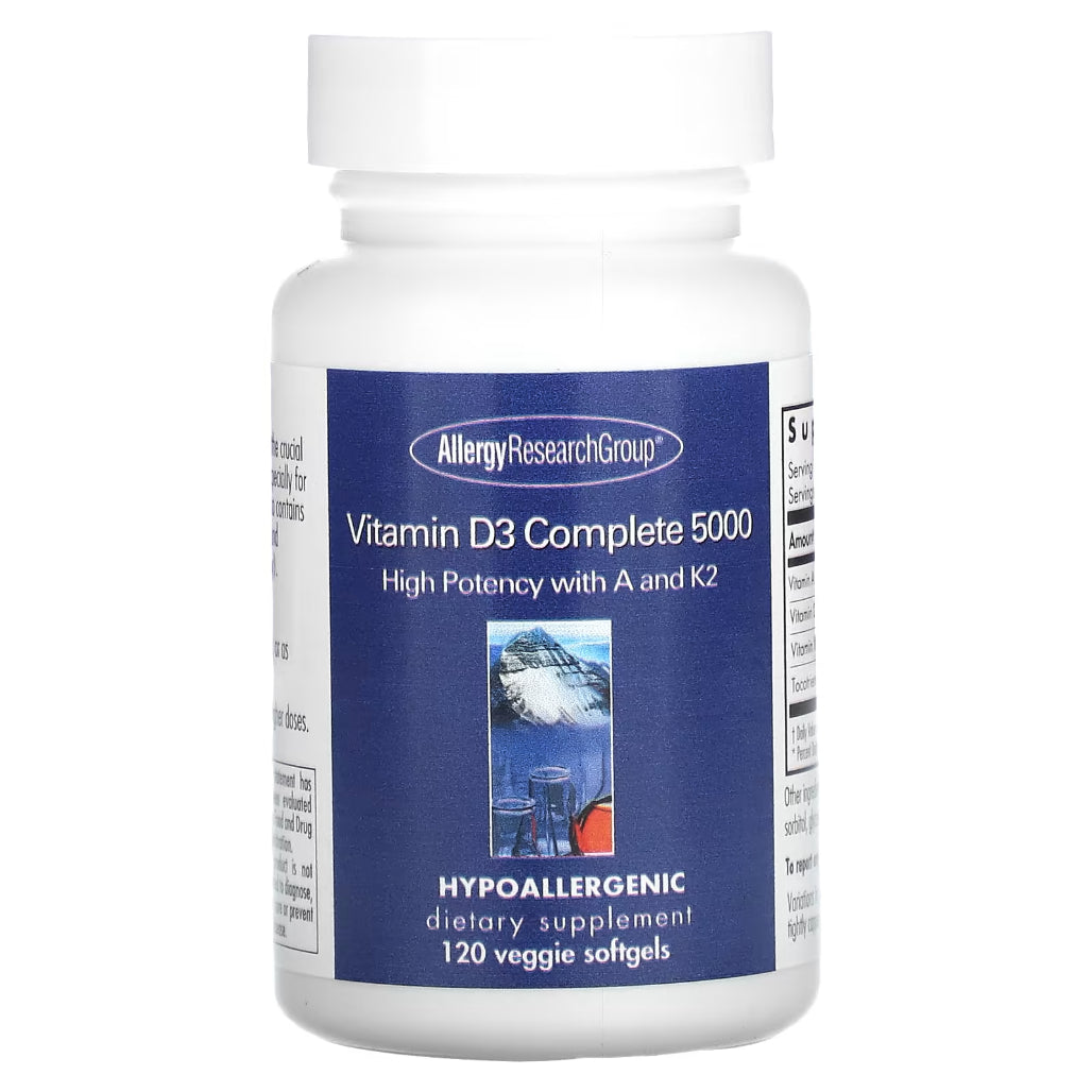 Vitamin D3 Complete 5000 Daily Bal by Allergy Research Group at Nutriessential.com