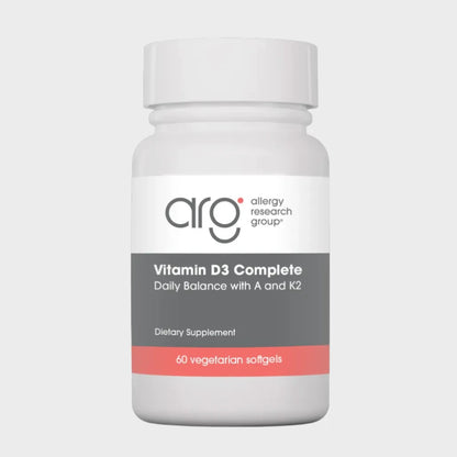 Vitamin D3 Complete 5000 by Allergy Research Group - 120 Veggie Softgels