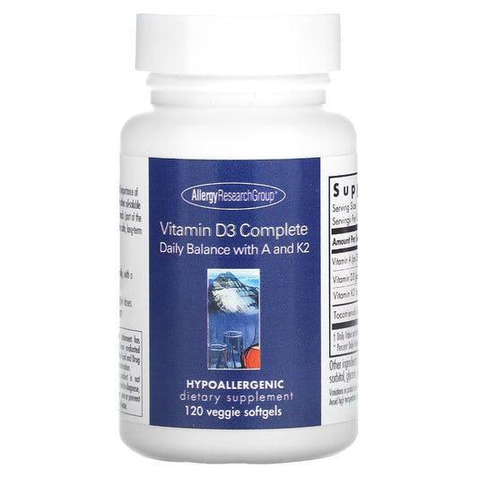 Vitamin D3 Complete Allergy Research
