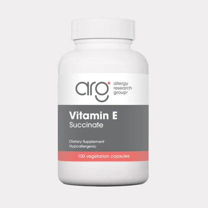 Allergy Research Group Vitamin E Succinate - 100 Vegcaps