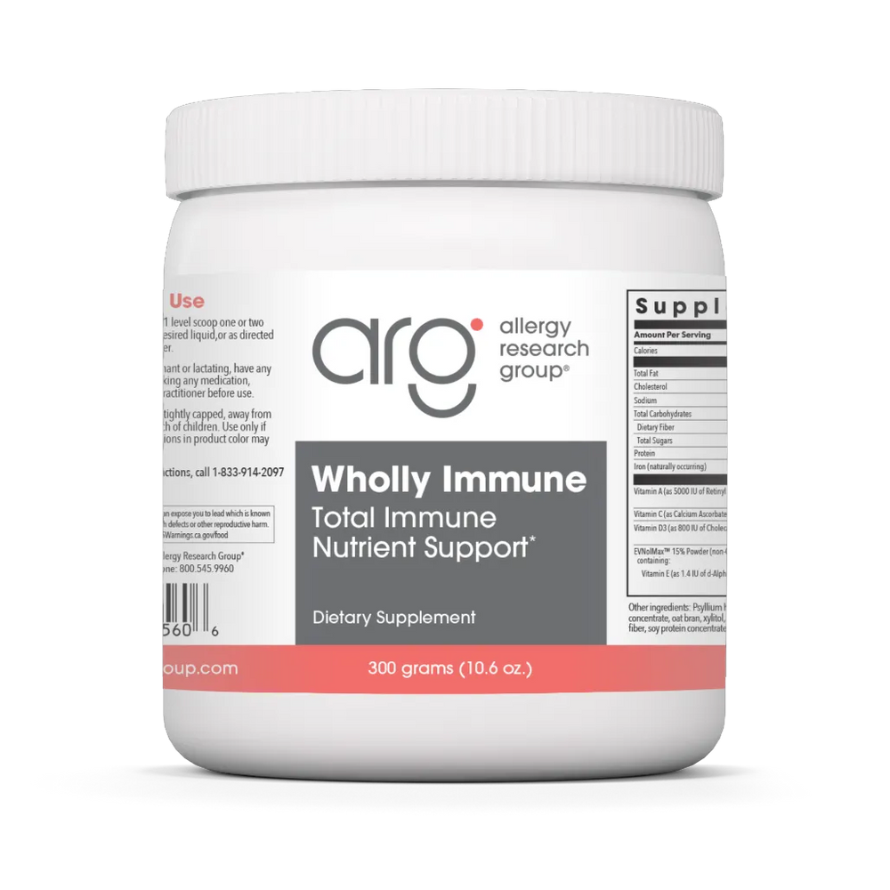 Wholly Immune Total Immune Nutrient Support Supplement By Allergy Research Group 