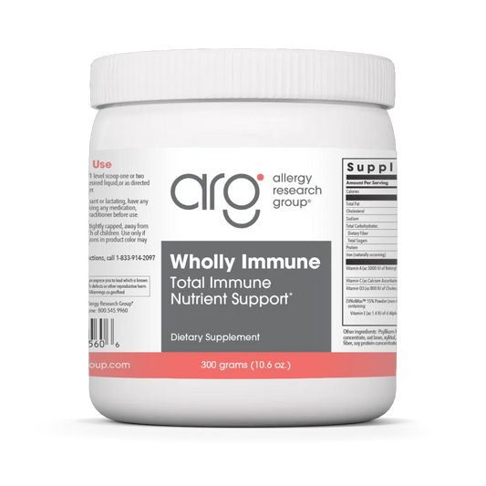 Wholly Immune Total Immune Nutrient Support Supplement By Allergy Research Group 