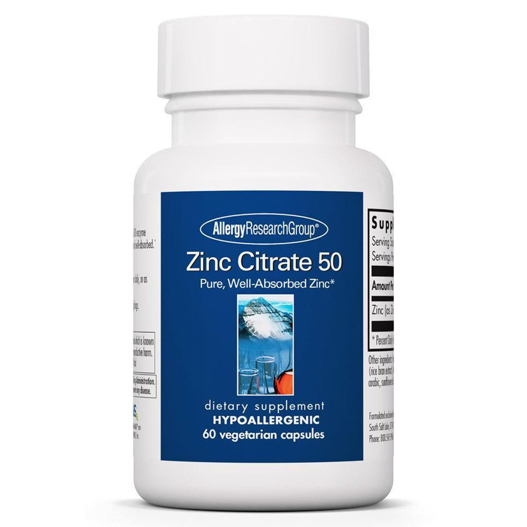 Zinc Citrate 50 Allergy Research