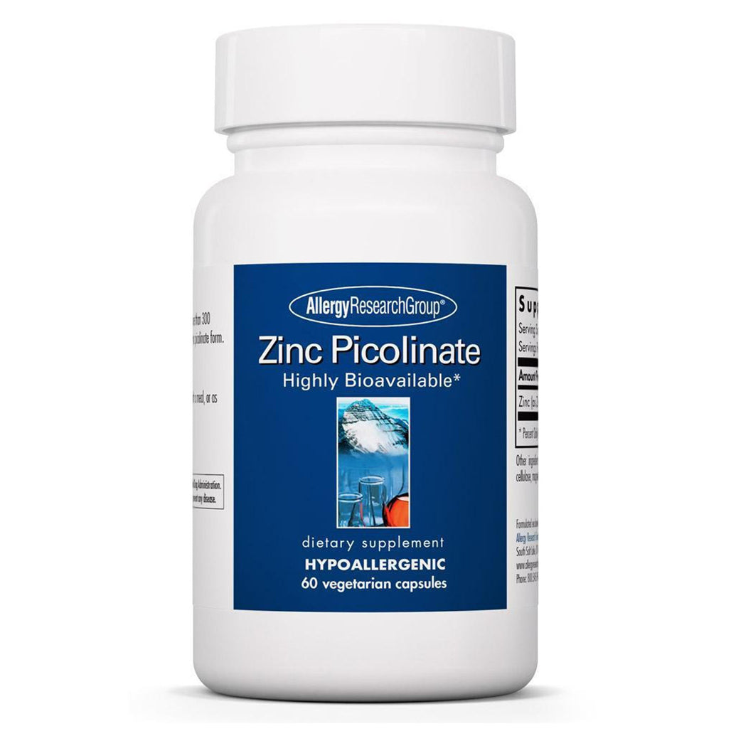 Allergy Research Group Zinc Picolinate 25 mg - 60 vegcaps