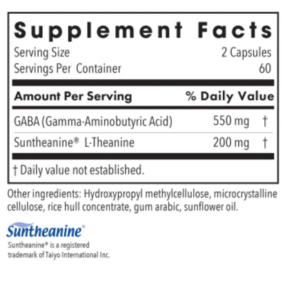 Allergy Research Group 200 mg of Zen - 60 vegcaps