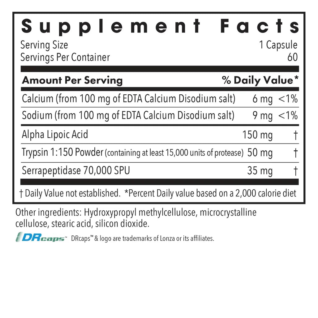 Allergy Research Group Biofilm Neutralizer with EDTA - 60 Delayed - release caps